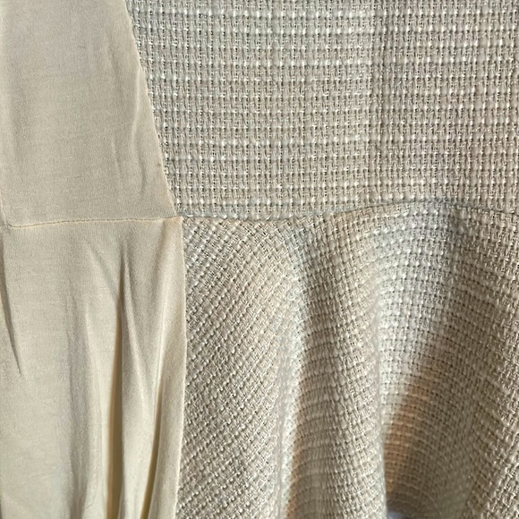 Gianni Bini Tweed Peplum Top SMALL - Picture 3 of 4